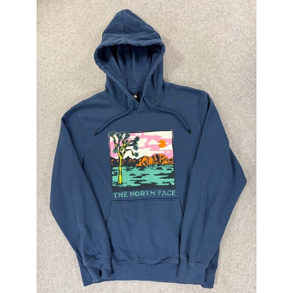 The North Face Half Dome Hoodie Sweatshirt (Men's Medium) Blue - Picture 1 of 12